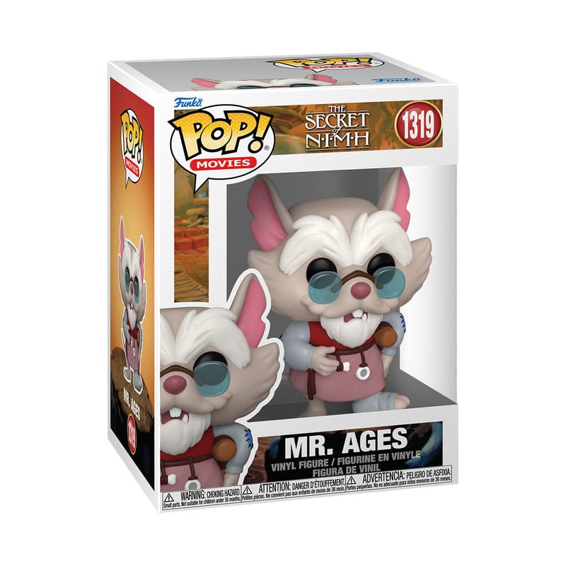 Brisby et le Secret de NIMH POP! Movies Vinyl figurine Mr. Ages 9 cm
