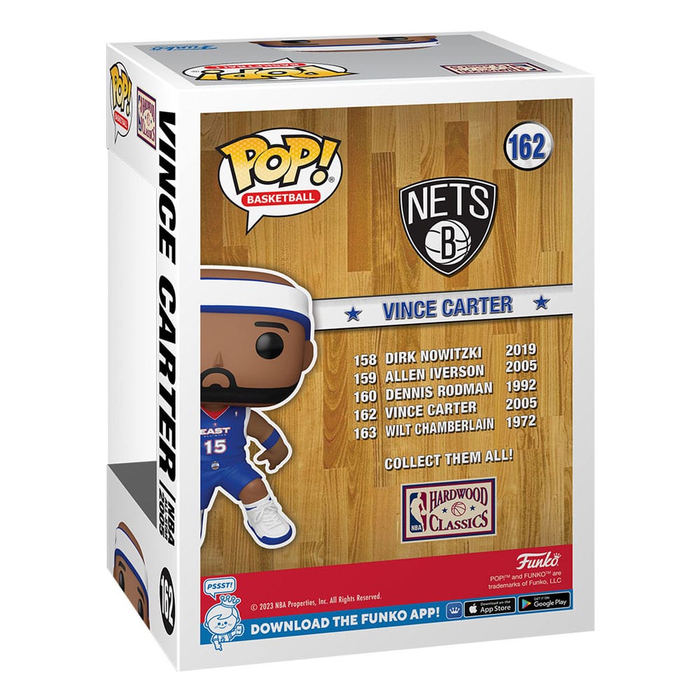 NBA Legends POP! Sports Vinyl Figurine Vince Carter (2005) 9 cm