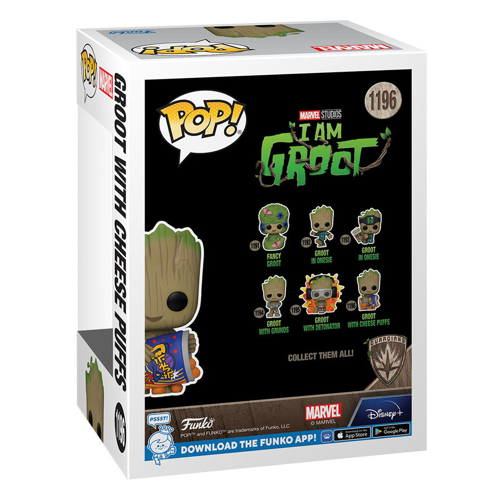 Je s'appelle Groot POP! Vinyl Figurine Groot w/Cheese Puffs 9 cm
