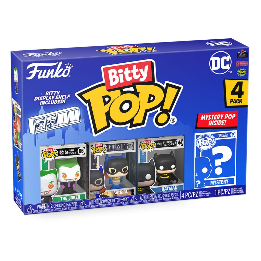 Funko Bitty Pop! 4-Pack: DC Comics - The Joker