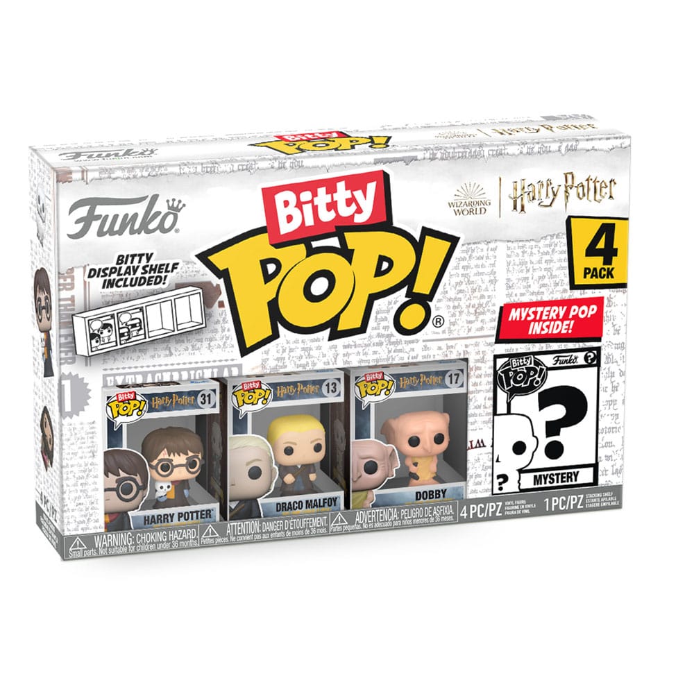 Harry Potter pack 4 figurines Bitty POP! Vinyl Harry 2,5 cm