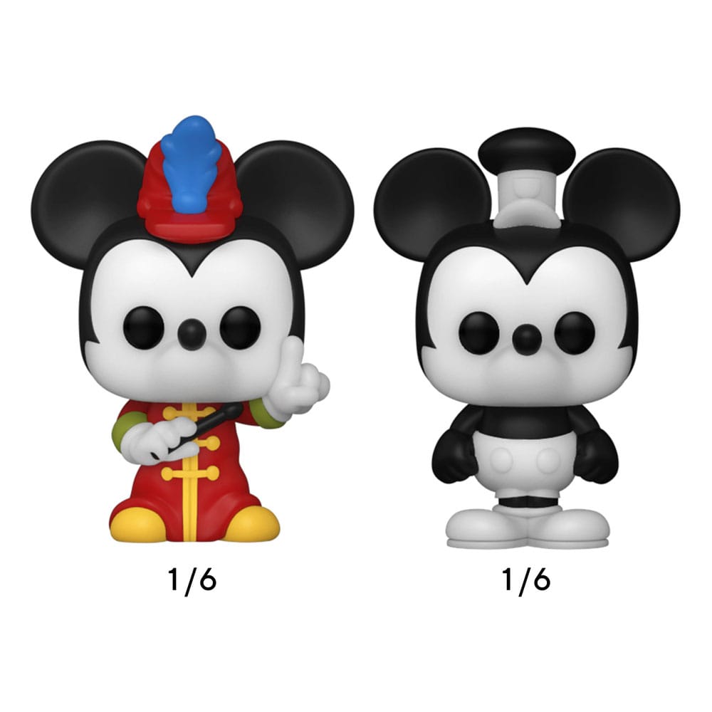 Disney pack 4 figurines Bitty POP! Vinyl Sorcerer Mickey 2,5 cm