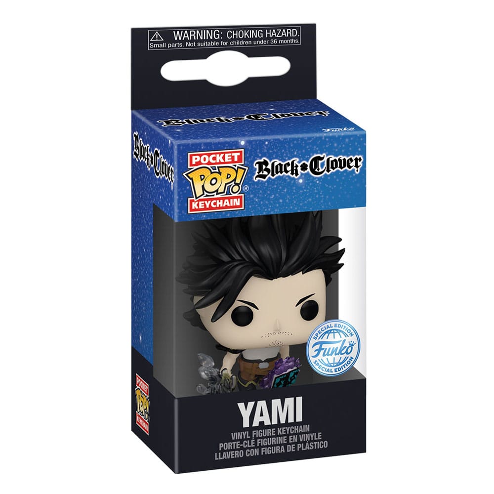 Black Clover présentoir porte-clés Pocket POP! Vinyl Yami 4 cm (12)