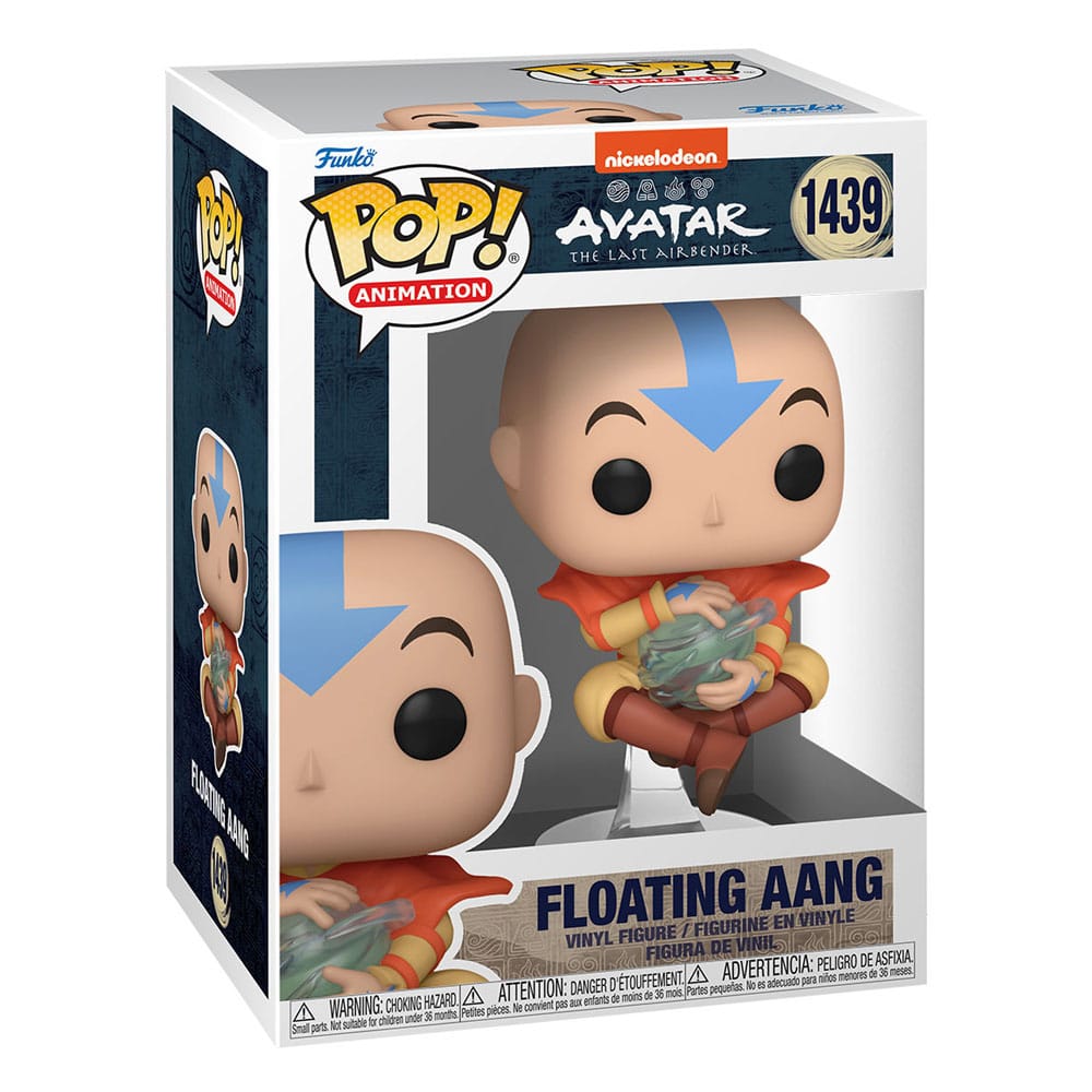 Avatar, le dernier maître de l'air Figurine POP! Animation Vinyl Aang Floating 9 cm
