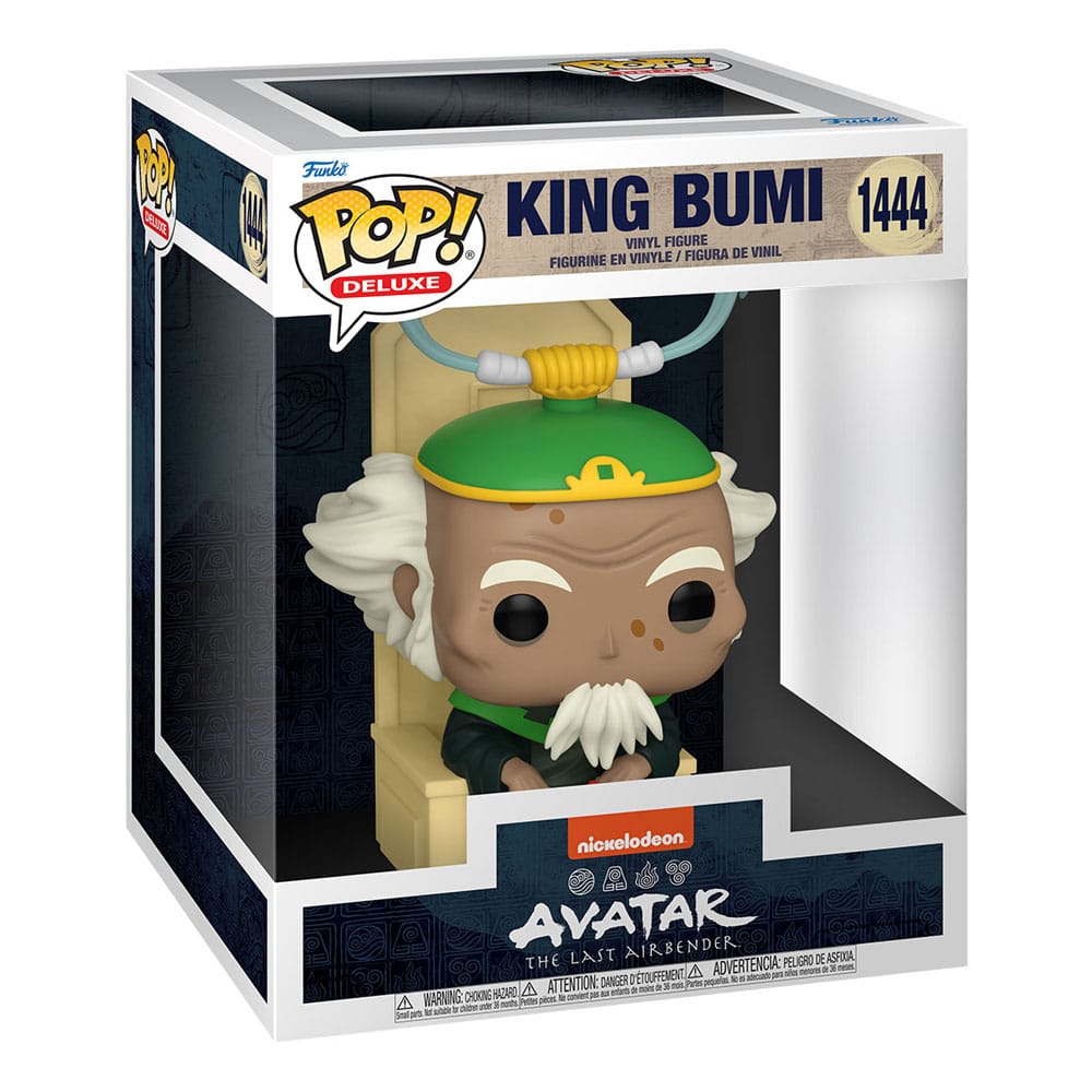 Avatar, le dernier maître de l'air Figurine POP! Deluxe Vinyl King Bumi 9 cm