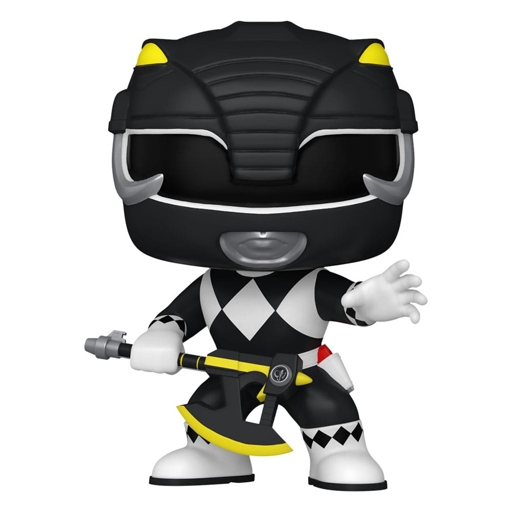 Power Rangers 30th Figurine POP! TV Vinyl Black Ranger 9 cm