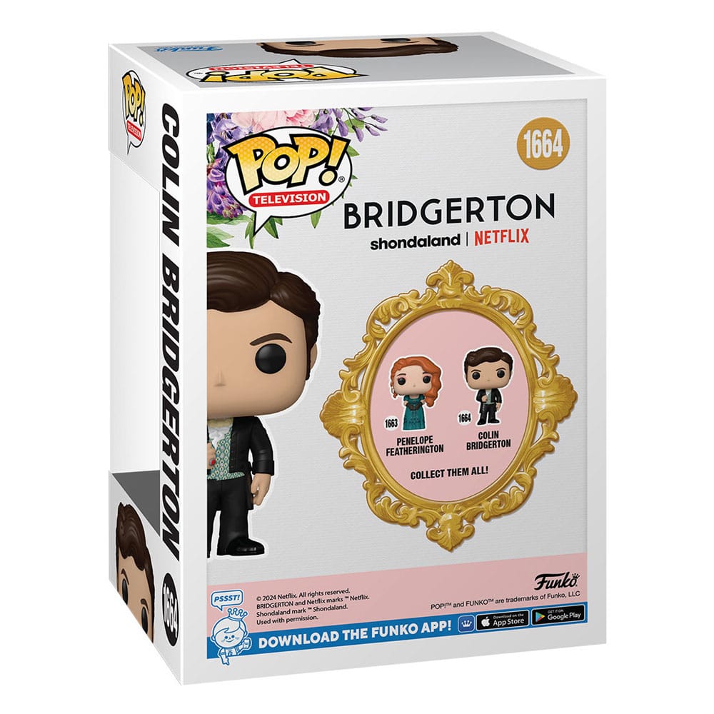 Bridgerton Figurine POP! TV Vinyl Colin Bridgerton 9 cm