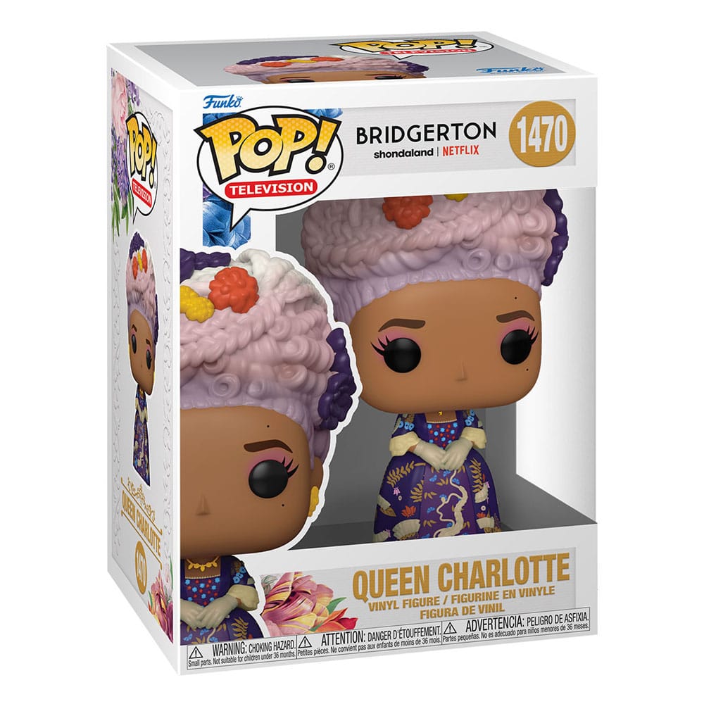Bridgerton Figurine POP! TV Vinyl Queen Charlotte 9 cm