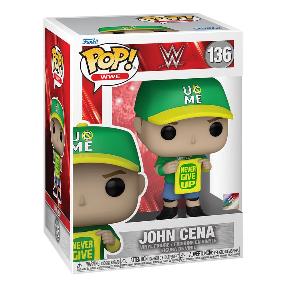 WWE POP! Vinyl figurine John Cena (Never Give Up) 9 cm