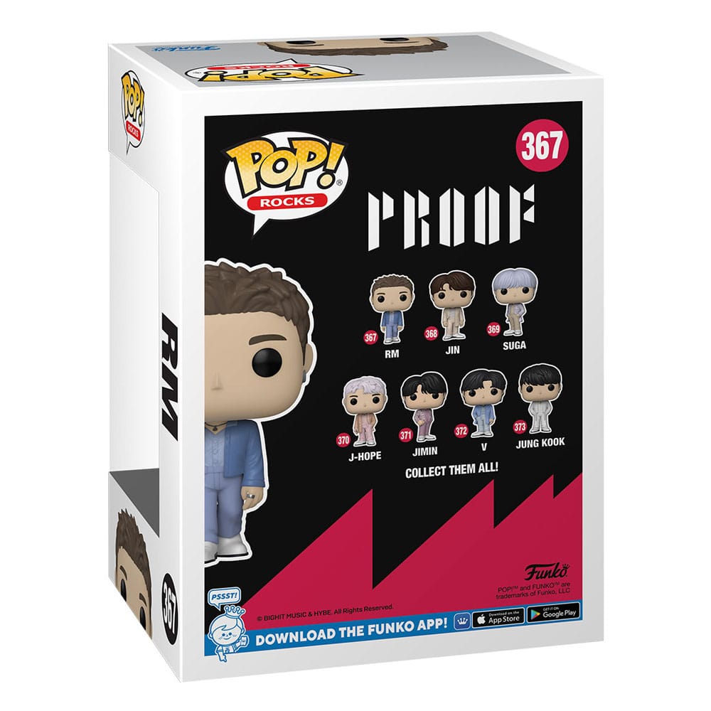 BTS POP! Rocks Vinyl Figurine RM 9 cm