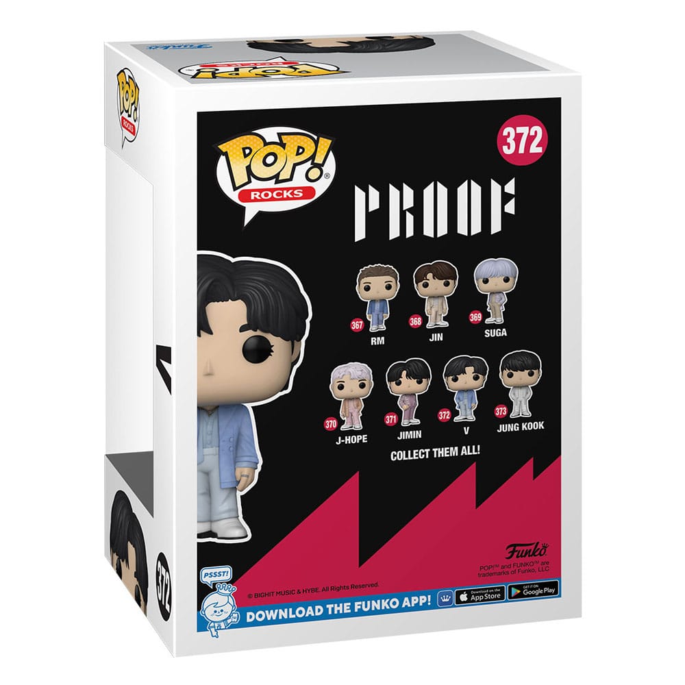 BTS POP! Rocks Vinyl Figurine V 9 cm