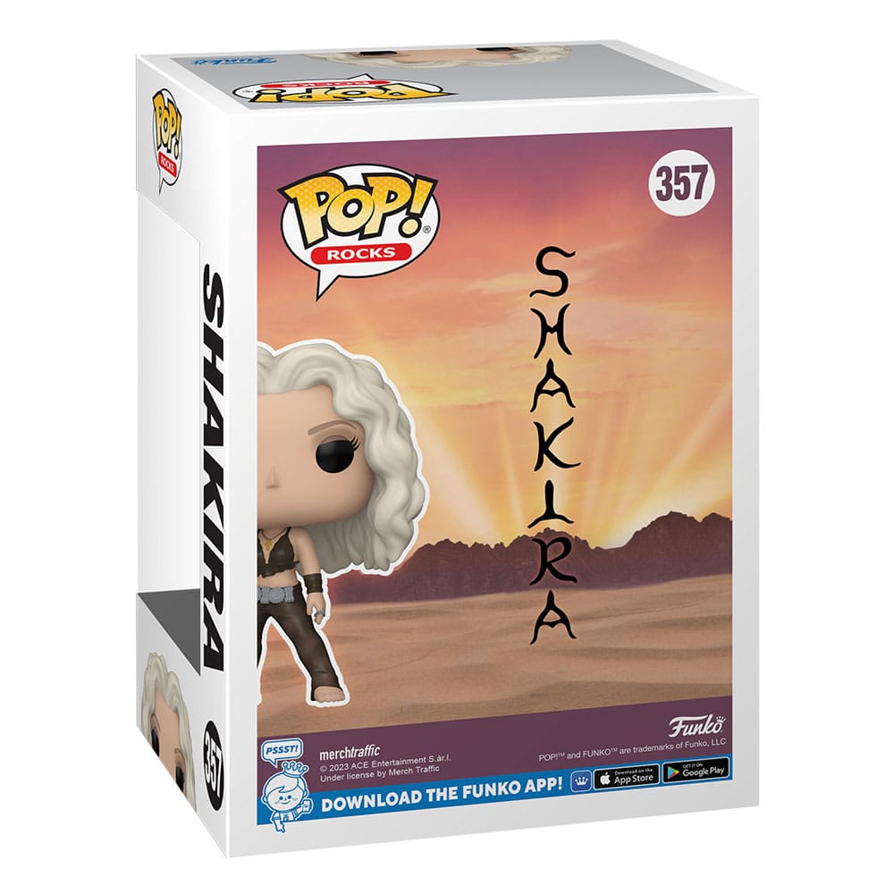 Shakira POP! Rocks Vinyl figurine Wherever/Whenever 9 cm