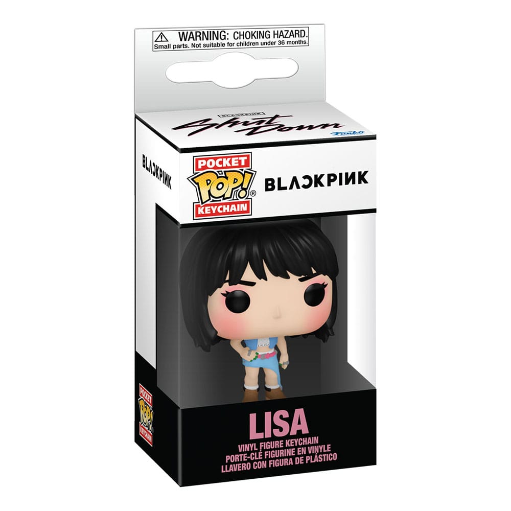 Blackpink présentoir porte-clés Pocket POP! Vinyl Lisa 4 cm (12)