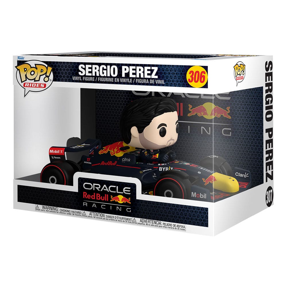 Formule 1 POP! Rides Super Deluxe Vinyl figurine Sergio Perez 15 cm