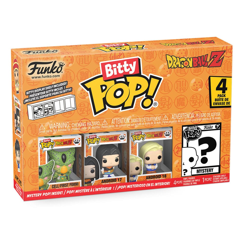 Dragon Ball pack 4 figurines Bitty POP! Vinyl Series 2 2,5 cm