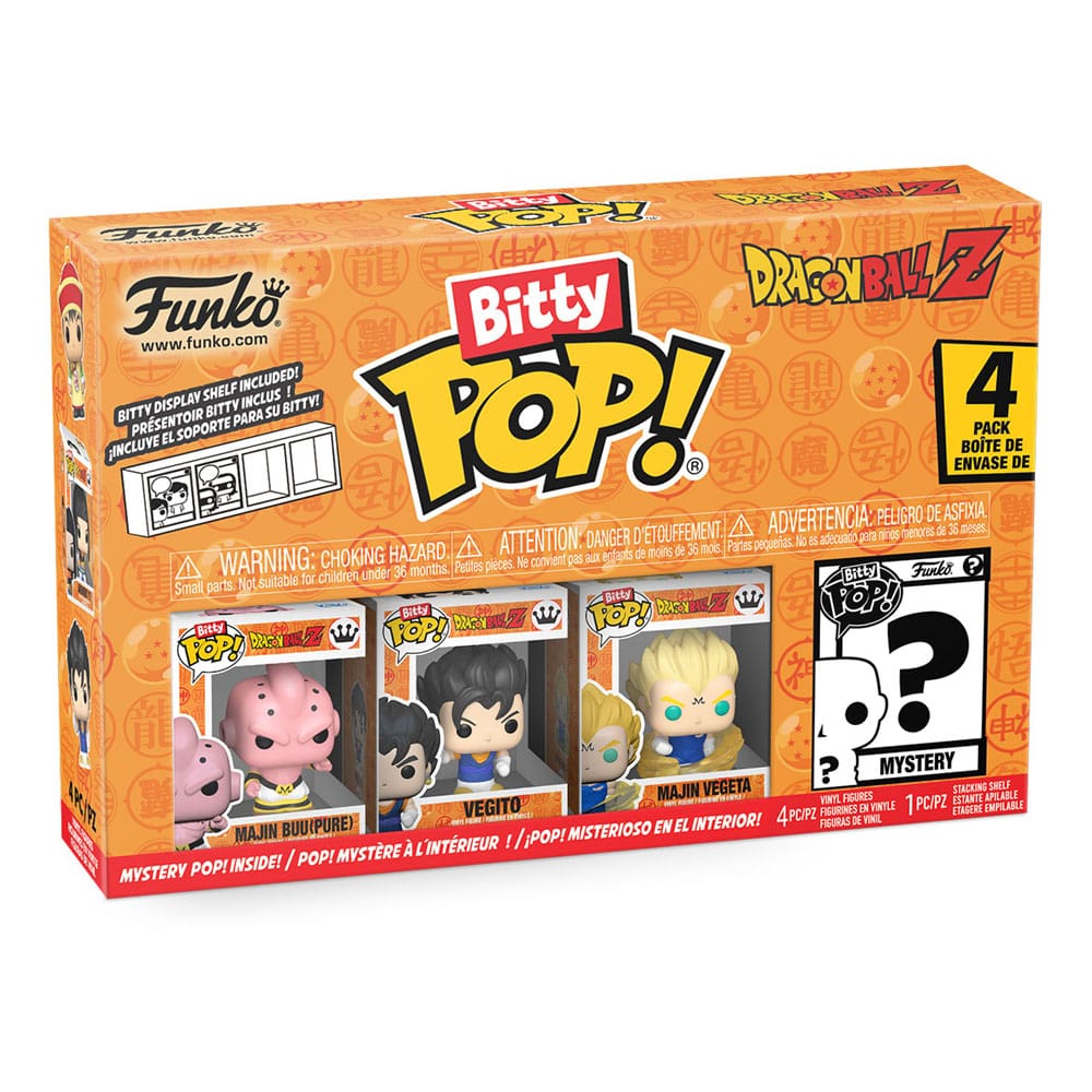 Dragon Ball pack 4 figurines Bitty POP! Vinyl Series 3 2,5 cm