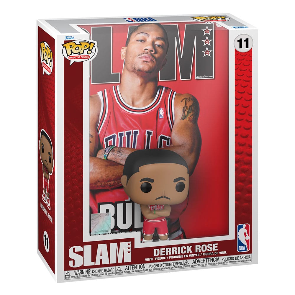 NBA Cover POP! Basketball Vinyl figurine Derrick Rose (SLAM Magazin) 9 cm
