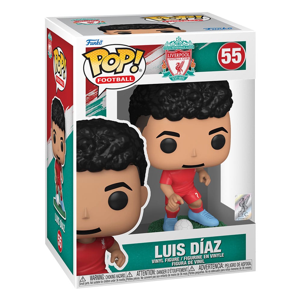Liverpool F.C. POP! Football Vinyl Figurine Luis Díaz 9 cm