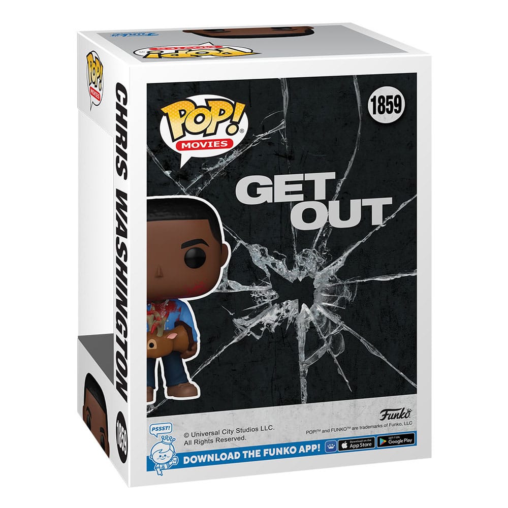 Jordan Peele POP! Movies Vinyl figurine Get Out - Chris Washington w/Deer 9 cm