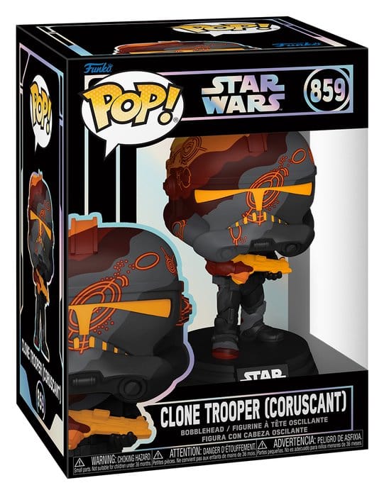 Star Wars POP! Vinyl figurine Bobble Head Clone Trooper (Coruscant) 9 cm