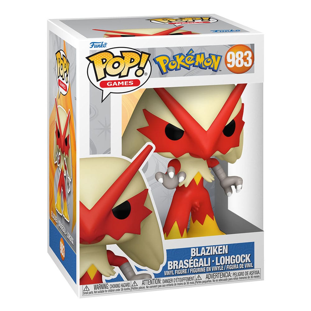 Pokémon POP! Games Vinyl figurine Blaziken(EMEA) 9 cm