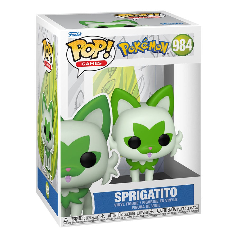 Pokémon POP! Games Vinyl figurine Sprigatito(EMEA) 9 cm