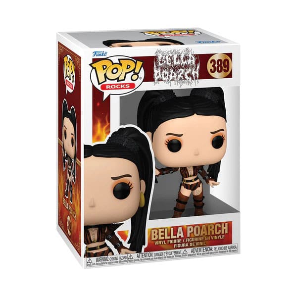 Bella Poarch POP! Rocks Vinyl Figurine Bella Poarch(Inferno) 9 cm
