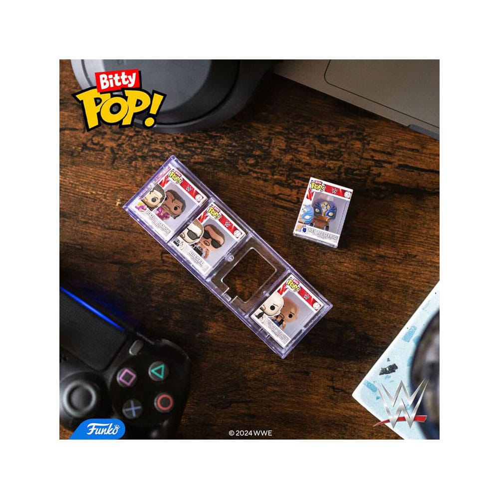WWE pack 4 figurines Bitty POP! Vinyl Razor Ramon 2,5 cm