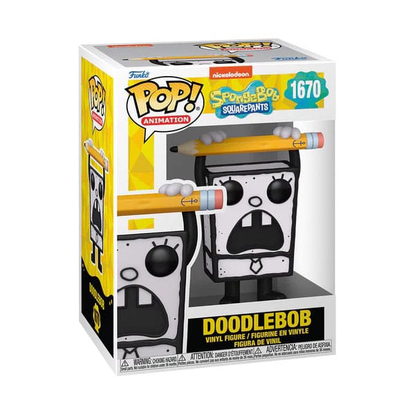 Bob l´éponge 25th Anniversary POP! Vinyl figurine Doodlebob 9 cm