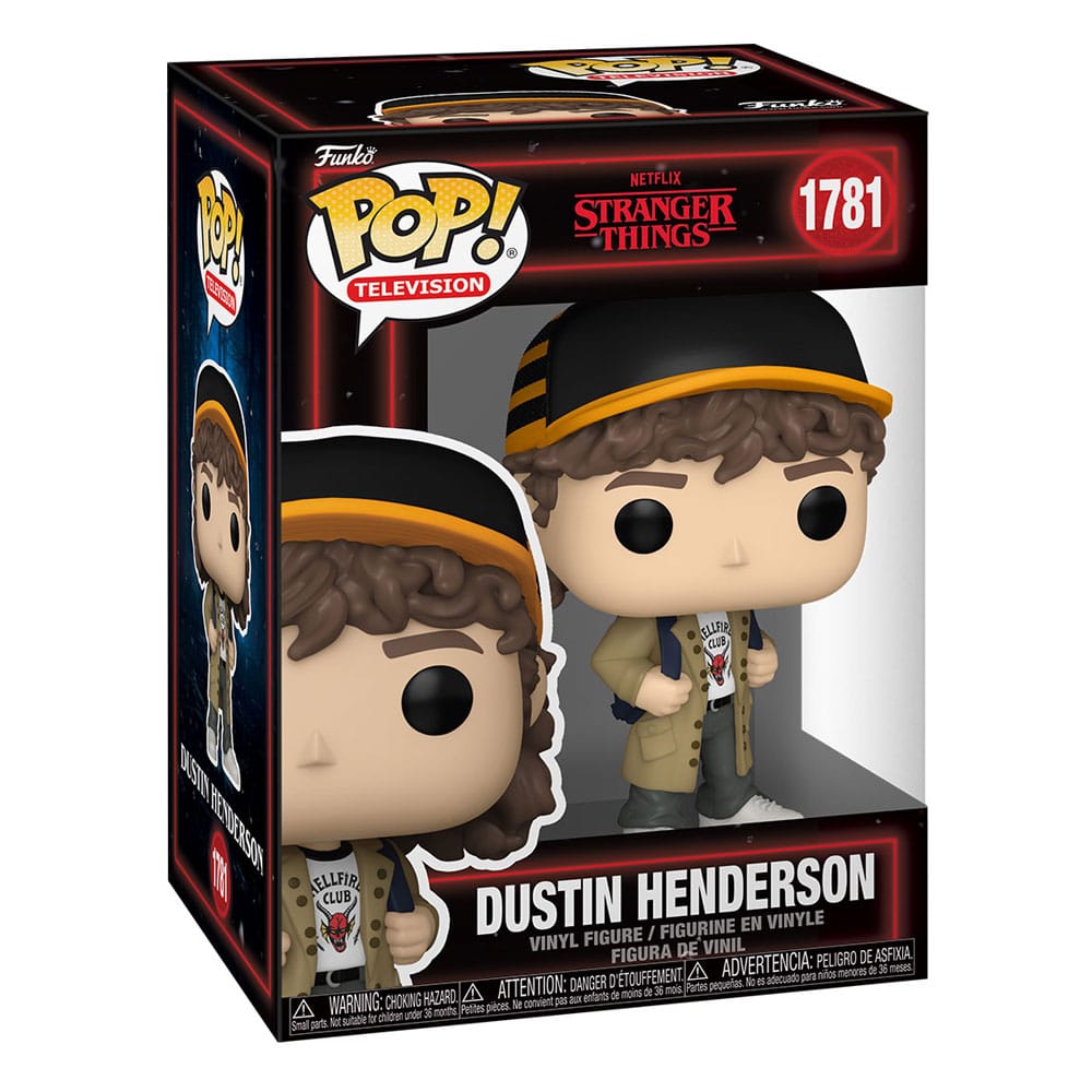 Stranger Things POP! Television Vinyl figurines Dustin Henderson 9 cm