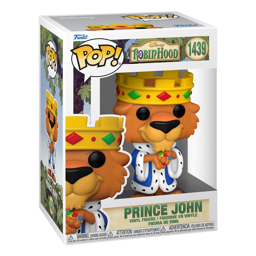 Robin Hood POP! Disney Vinyl figurine Prince John 9 cm