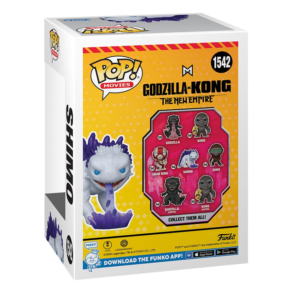 Godzilla vs. Kong 2 POP! Movies Vinyl figurine Shimo w/Ice-Ray 9 cm