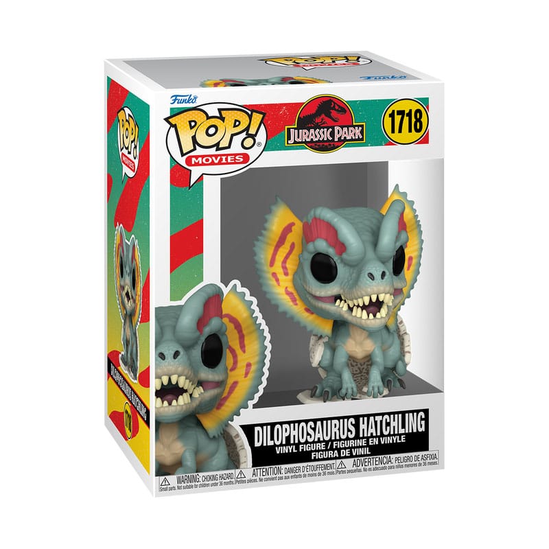 Jurassic Park Hatchling POP! Movies Vinyl figurine Dilophosaurus 9 cm