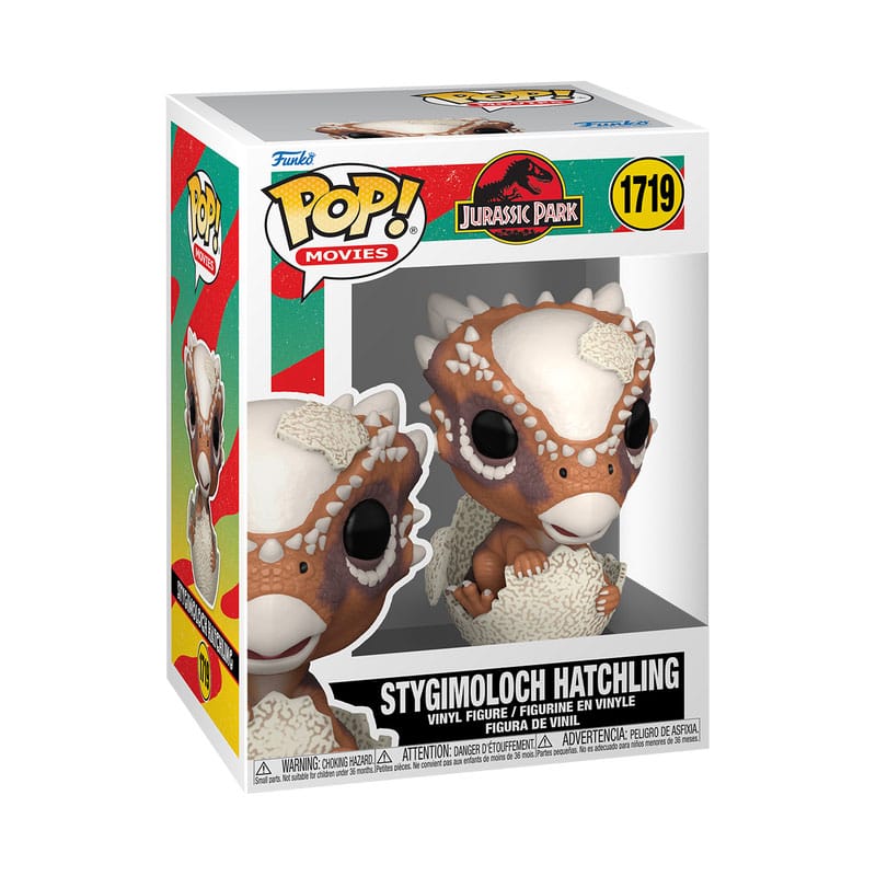 Jurassic Park Hatchling POP! Movies Vinyl figurine Stygimoloch 9 cm