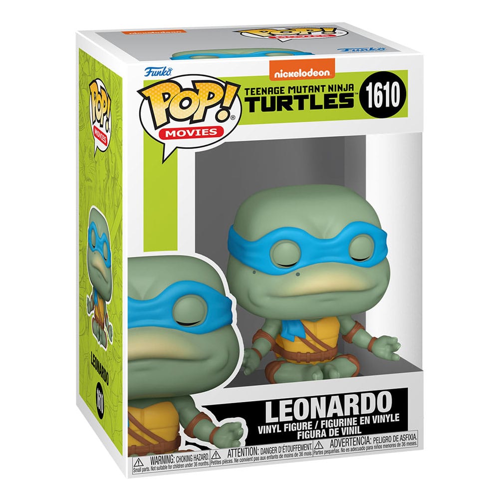 Tortues Ninja POP! Movies Vinyl figurine Leonardo(Meditating) 9 cm