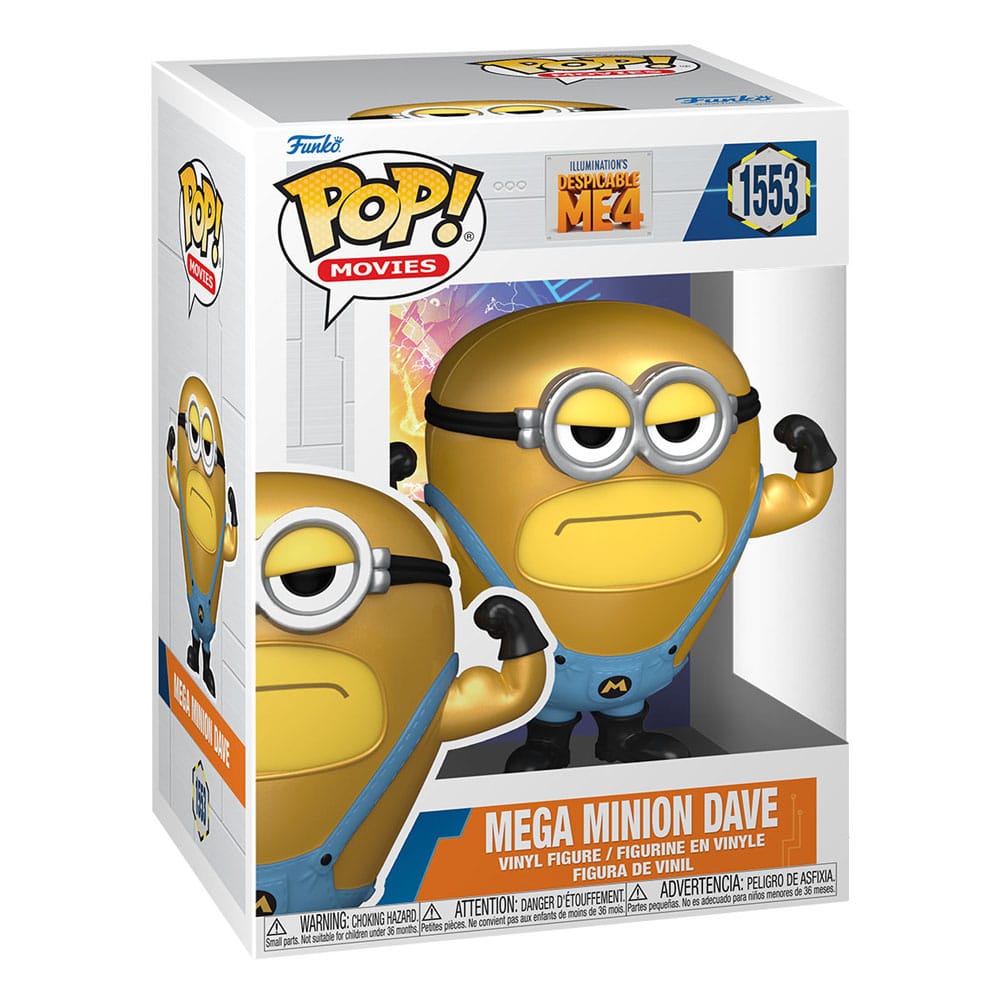 Moi, moche et méchant 4 POP! Movies Vinyl figurine Super Dave 9 cm
