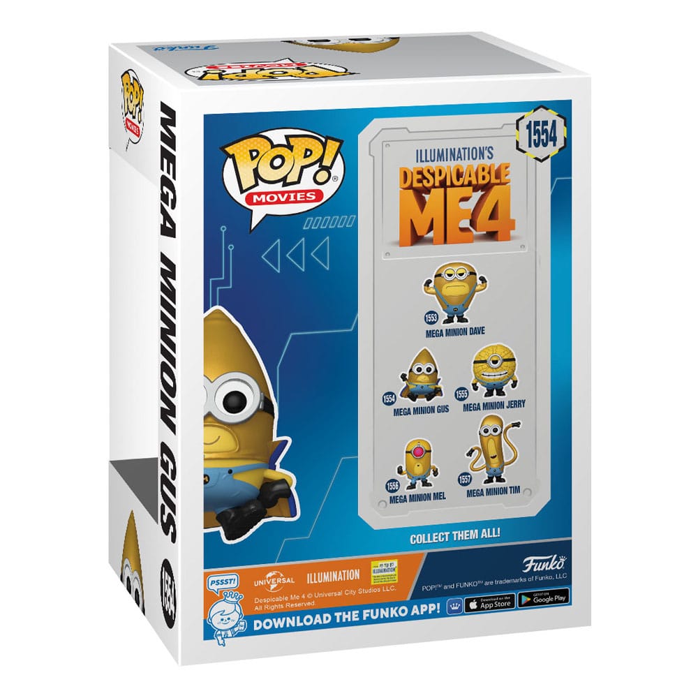 Moi, moche et méchant 4 POP! Movies Vinyl figurine Super Gus 9 cm