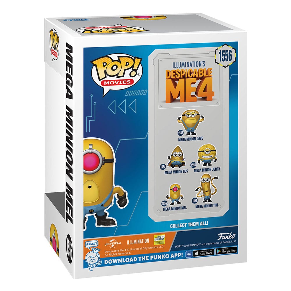 Moi, moche et méchant 4 POP! Movies Vinyl figurine Super Mel 9 cm