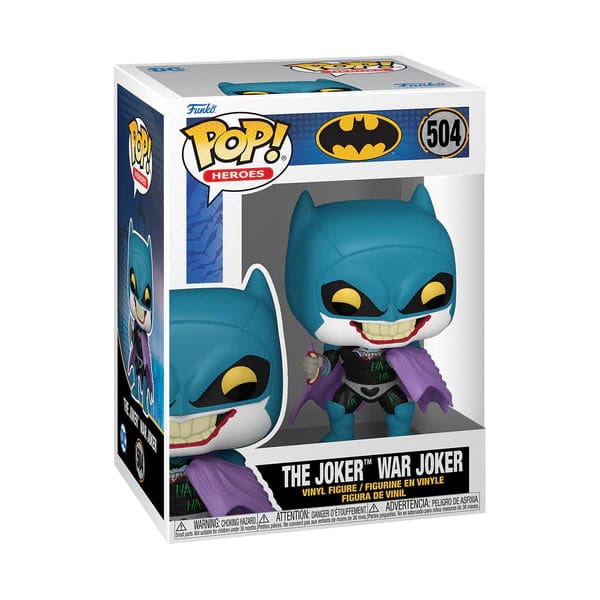 DC Comics Series POP! Heroes Vinyl figurine Batman War Zone - Joker 9 cm