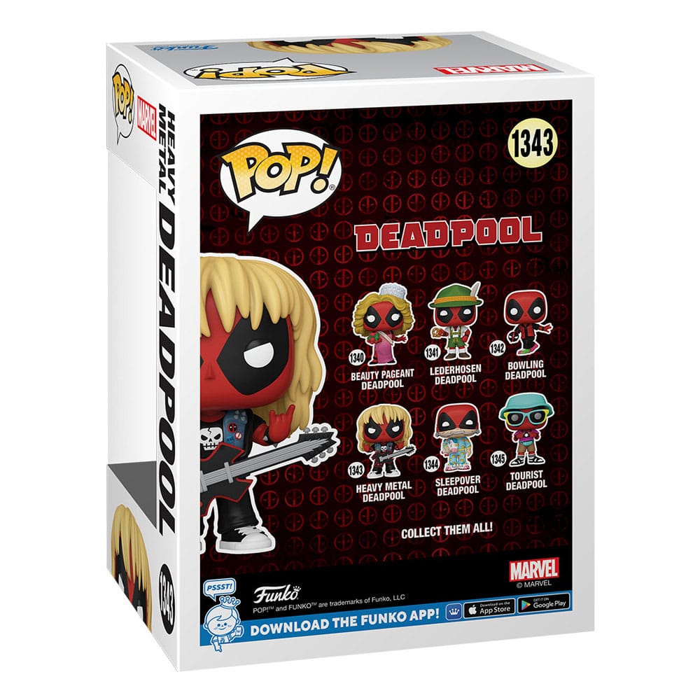 Funko Pop! Marvel: Deadpool Parody - Deadpool Metal Band
