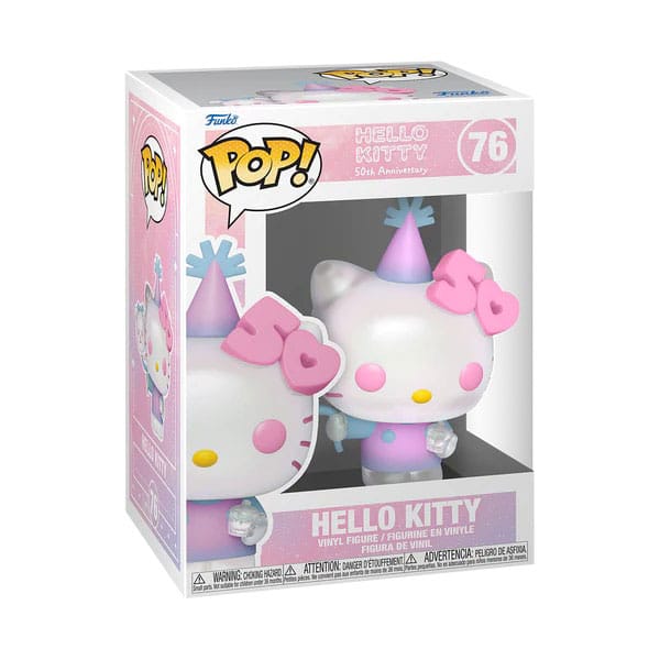 Hello Kitty Figurine POP! Sanrio Vinyl HK w/ Balloons 9 cm