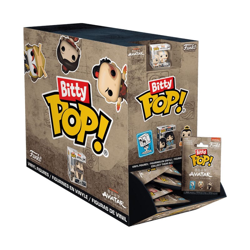 Avatar, le dernier maître de l'air Display (32) figurines Bitty POP! Vinyl PDQ 2,5 cm
