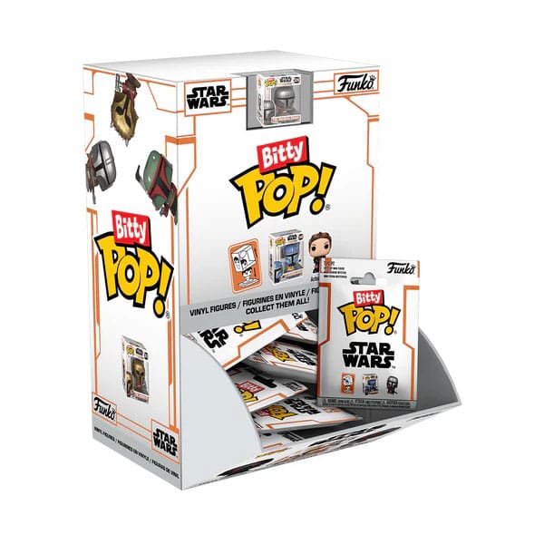 Star Wars: Mandalorian Display (36) figurines Bitty POP! Vinyl Mandalorian 2,5 cm