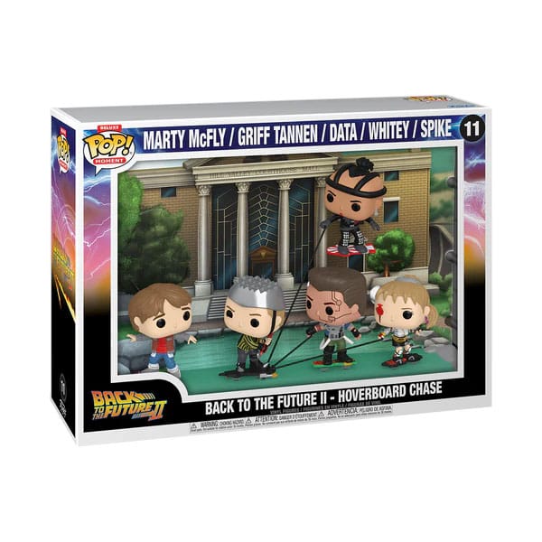Retour vers le futur pack 5 POP Moments Deluxe Vinyl figurines Hoverboard