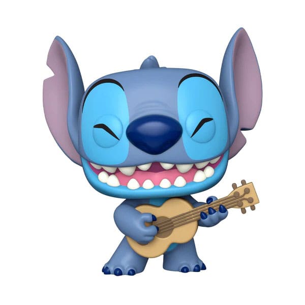 Lilo & Stitch Super Sized Jumbo POP! Games Vinyl figurine Stitch w/Uke 25 cm