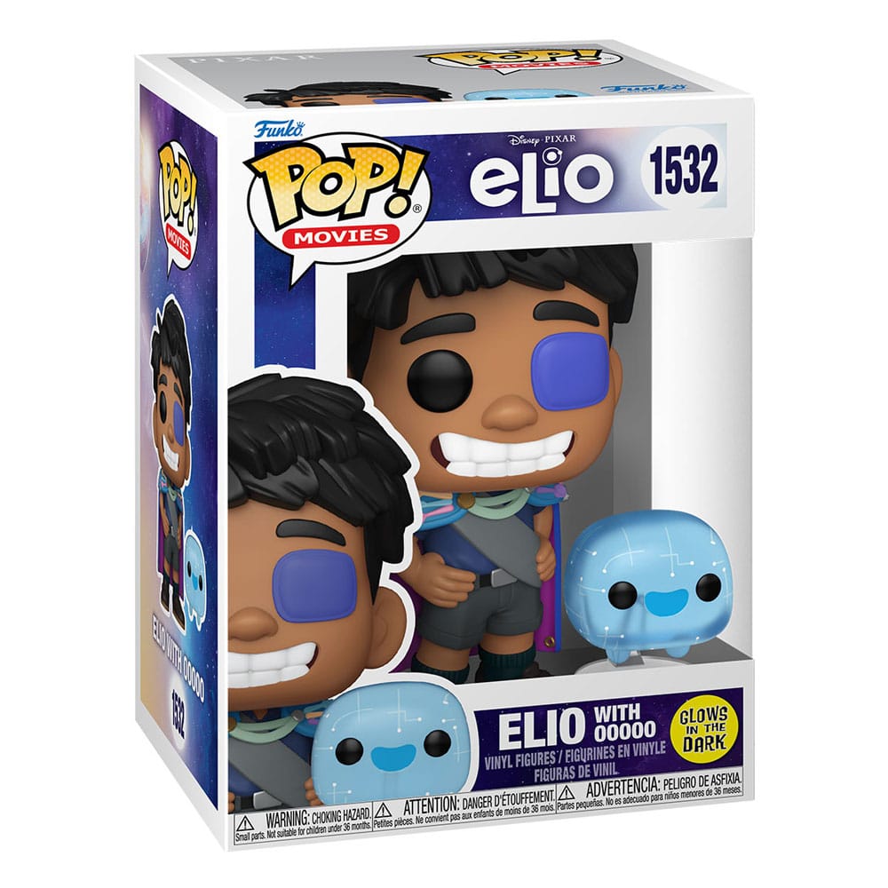 Funko Pop! Disney/Pixar: Elio - Elio with 00000 (Glow in the Dark)