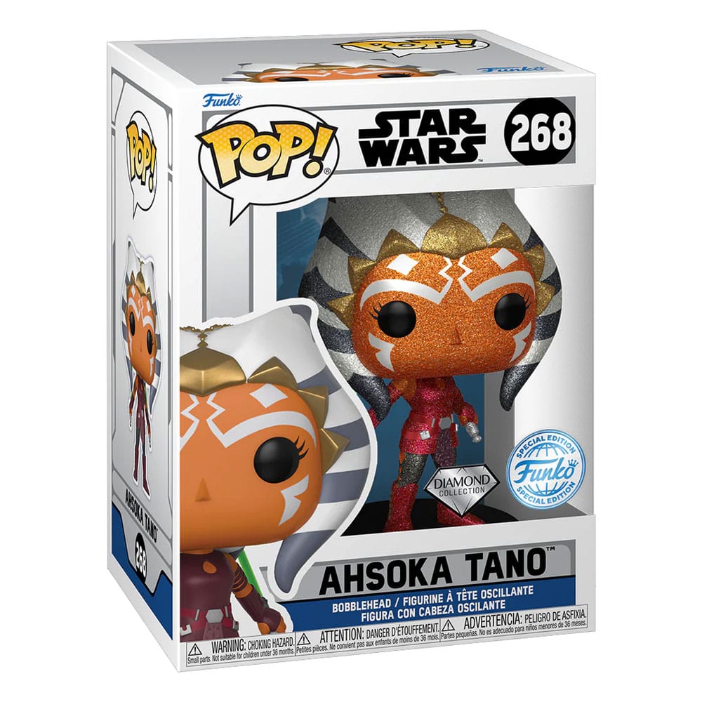 Star Wars: The Clone Wars POP! Vinyl figurine Ahsoka (DGLT) Exclusive 9 cm
