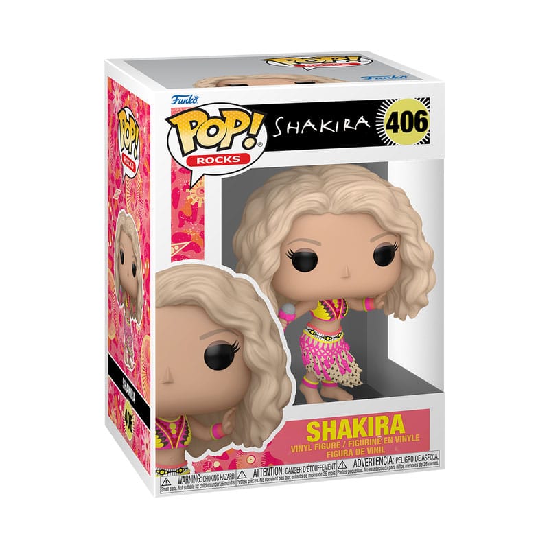 Shakira POP! Rocks Vinyl Figurine Waka Waka 9 cm