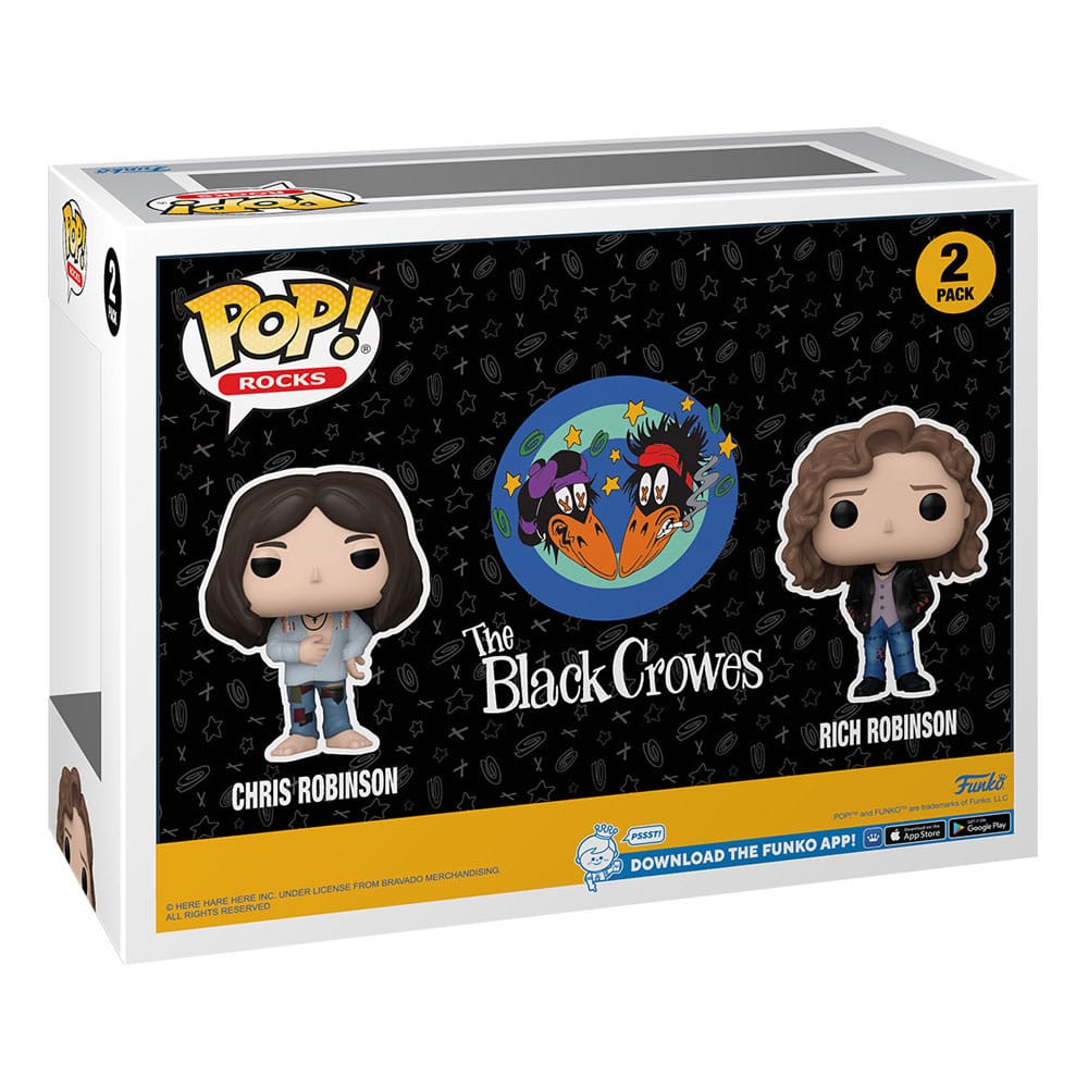 Black Crowes pack 2 POP! Movies Vinyl figurines 9 cm