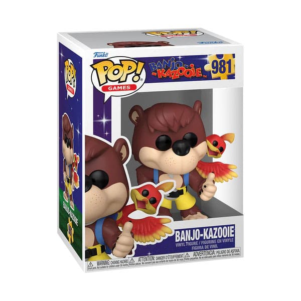 Banjo Kazooie POP! Games Vinyl figurine Banjo & Kazooie 9 cm